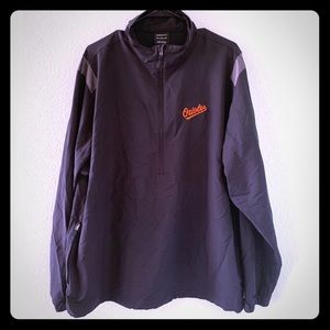 Baltimore Orioles Nike Golf Black Pullover